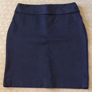 Tory Burch Navy Skirt